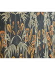 Vintage Four-Panel Screen with Bamboo and Floral Motifs - image 16