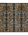 Vintage Four-Panel Screen with Bamboo and Floral Motifs - image 18