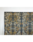 Vintage Four-Panel Screen with Bamboo and Floral Motifs - image 4
