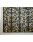 Vintage Four-Panel Screen with Bamboo and Floral Motifs - image 5
