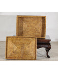 Vintage Handwoven Rattan Storage Basket with Fitted Lid - image 8