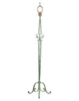 Vintage Iron Floor Lamp with Scrolled Base - image 1