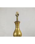 Vintage Midcentury Brass Balluster Table Lamp on Marble Base - image 5