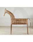 Vintage Riveted Iron Horse Sculpture with Rustic Patina - image 16