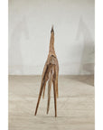 Vintage Riveted Iron Horse Sculpture with Rustic Patina - image 18
