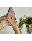 Vintage Riveted Iron Horse Sculpture with Rustic Patina - image 8