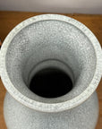 White Crackle Glaze Vase with Elegant Curved Silhouette, SKU , image 4