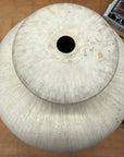 Wide & Curved White-Grey Round Ceramic Lamp Base, SKU , image 9