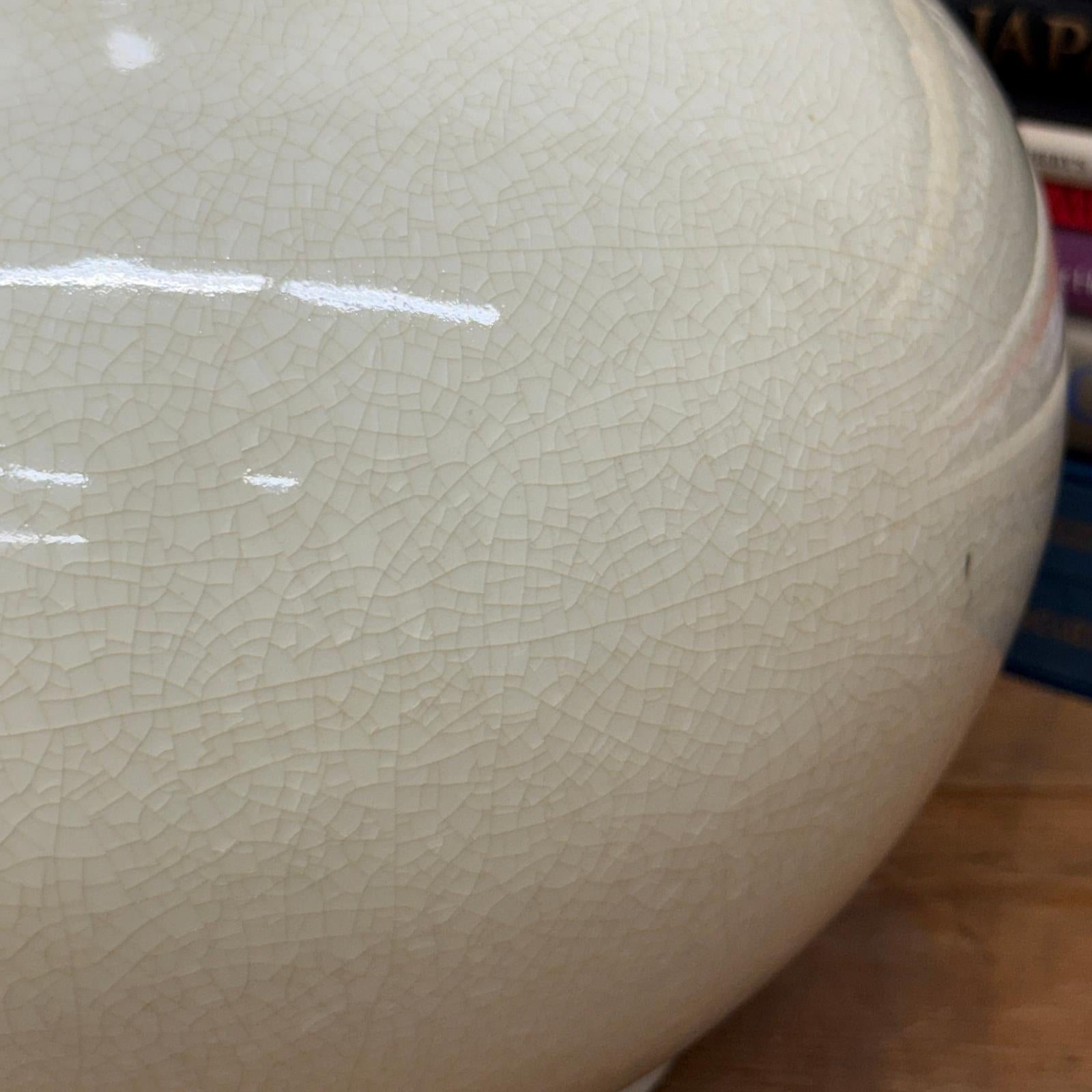 Winter Silk White Glazed Ceramic Vase with Bottle Shape, SKU , image 5