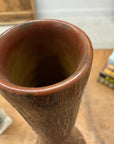 Wood Brown & White Bottle Shaped Ceramic Vase, SKU , image 10