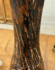 Wood Brown & White Bottle Shaped Ceramic Vase, SKU , image 11