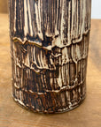 Wood Brown & White Bottle Shaped Ceramic Vase, SKU , image 7