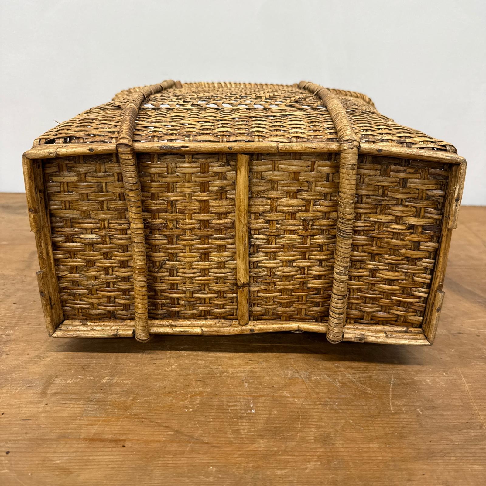 Woven Rattan Tote Handled Baskets, Sold Per - FEA Home
