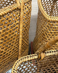 Woven Rattan Tote Handled Baskets, Sold Per - FEA Home