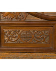 Chinese Late Qing Dynasty Fretwork Panel with Phoenix, Bats and Geometric Maze-12. Asian & Chinese Furniture, Art, Antiques, Vintage Home Décor for sale at FEA Home