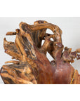 Vintage Chinese Hand Crafted Camphor Wood Root Chair with Light Varnish-10. Asian & Chinese Furniture, Art, Antiques, Vintage Home Décor for sale at FEA Home