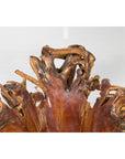 Vintage Chinese Hand Crafted Camphor Wood Root Chair with Light Varnish-3. Asian & Chinese Furniture, Art, Antiques, Vintage Home Décor for sale at FEA Home