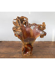 Vintage Chinese Hand Crafted Camphor Wood Root Chair with Light Varnish-9. Asian & Chinese Furniture, Art, Antiques, Vintage Home Décor for sale at FEA Home