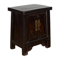19th Century Chinese Antique Lacquered Bedside Cabinet-YN2665-15. Asian & Chinese Furniture, Art, Antiques, Vintage Home Décor for sale at FEA Home