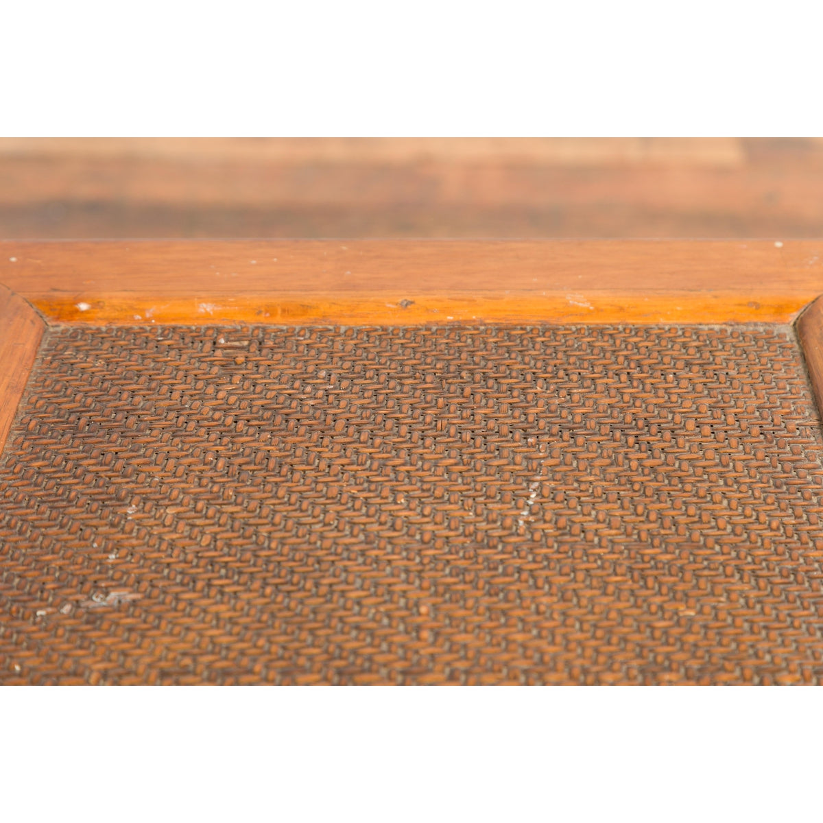 Antique End Table with Rattan Top and Box Design-12. Asian &amp; Chinese Furniture, Art, Antiques, Vintage Home Décor for sale at FEA Home