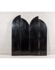 Hollywood Regency Black and Gold Four-Panel Screen with Hand-Painted Cranes-15. Asian & Chinese Furniture, Art, Antiques, Vintage Home Décor for sale at FEA Home
