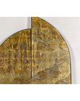 Hollywood Regency Black and Gold Four-Panel Screen with Hand-Painted Cranes-6. Asian & Chinese Furniture, Art, Antiques, Vintage Home Décor for sale at FEA Home