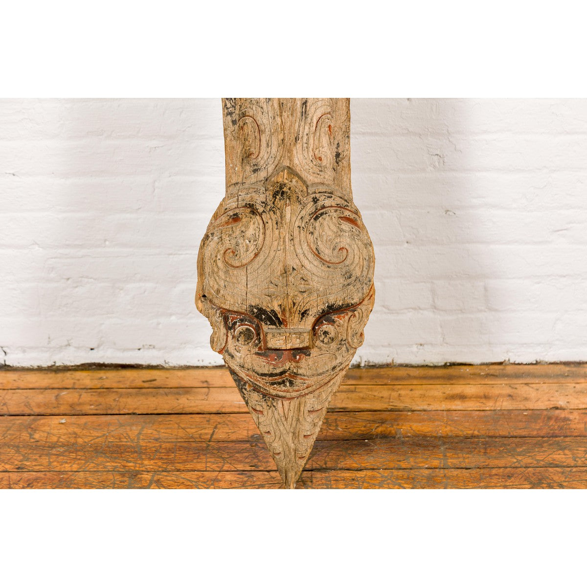 Large Pointed Mythical Singa Singa Tribal Carving-8. Asian &amp; Chinese Furniture, Art, Antiques, Vintage Home Décor for sale at FEA Home