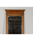 Slender Wooden Mirror with Carved Motifs, Made of Antique Indian Wood-2. Asian & Chinese Furniture, Art, Antiques, Vintage Home Décor for sale at FEA Home