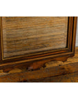 Slender Wooden Mirror with Carved Motifs, Made of Antique Indian Wood-7. Asian & Chinese Furniture, Art, Antiques, Vintage Home Décor for sale at FEA Home
