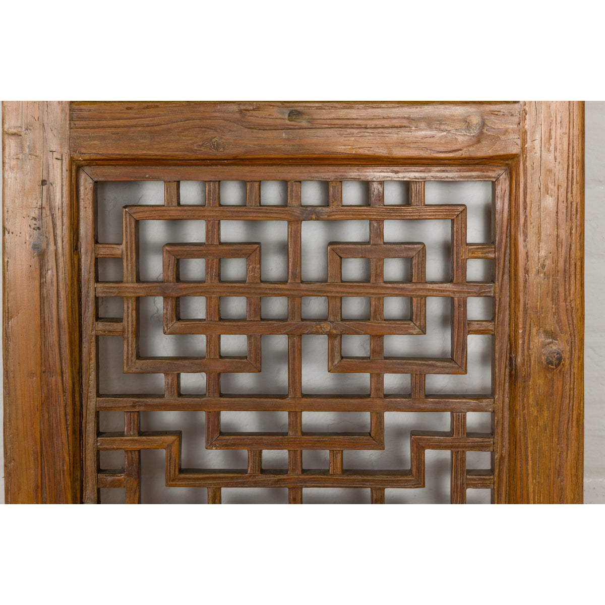 Qing Dynasty 19th Century Fretwork Screen with Carved Scrolling Motifs-13. Asian &amp; Chinese Furniture, Art, Antiques, Vintage Home Décor for sale at FEA Home