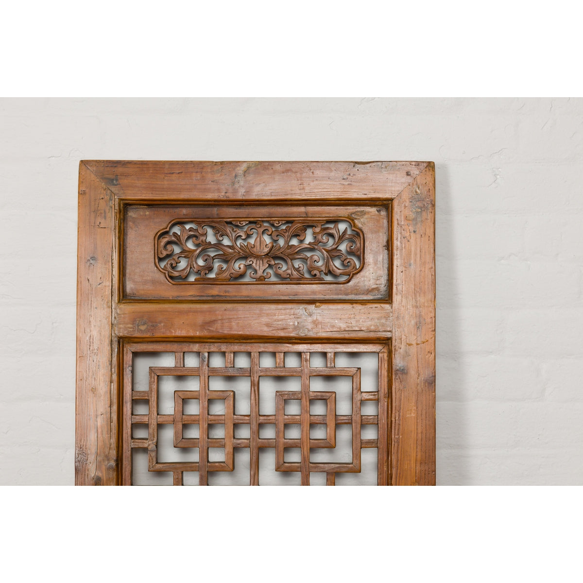 Qing Dynasty 19th Century Fretwork Screen with Carved Scrolling Motifs-17. Asian &amp; Chinese Furniture, Art, Antiques, Vintage Home Décor for sale at FEA Home