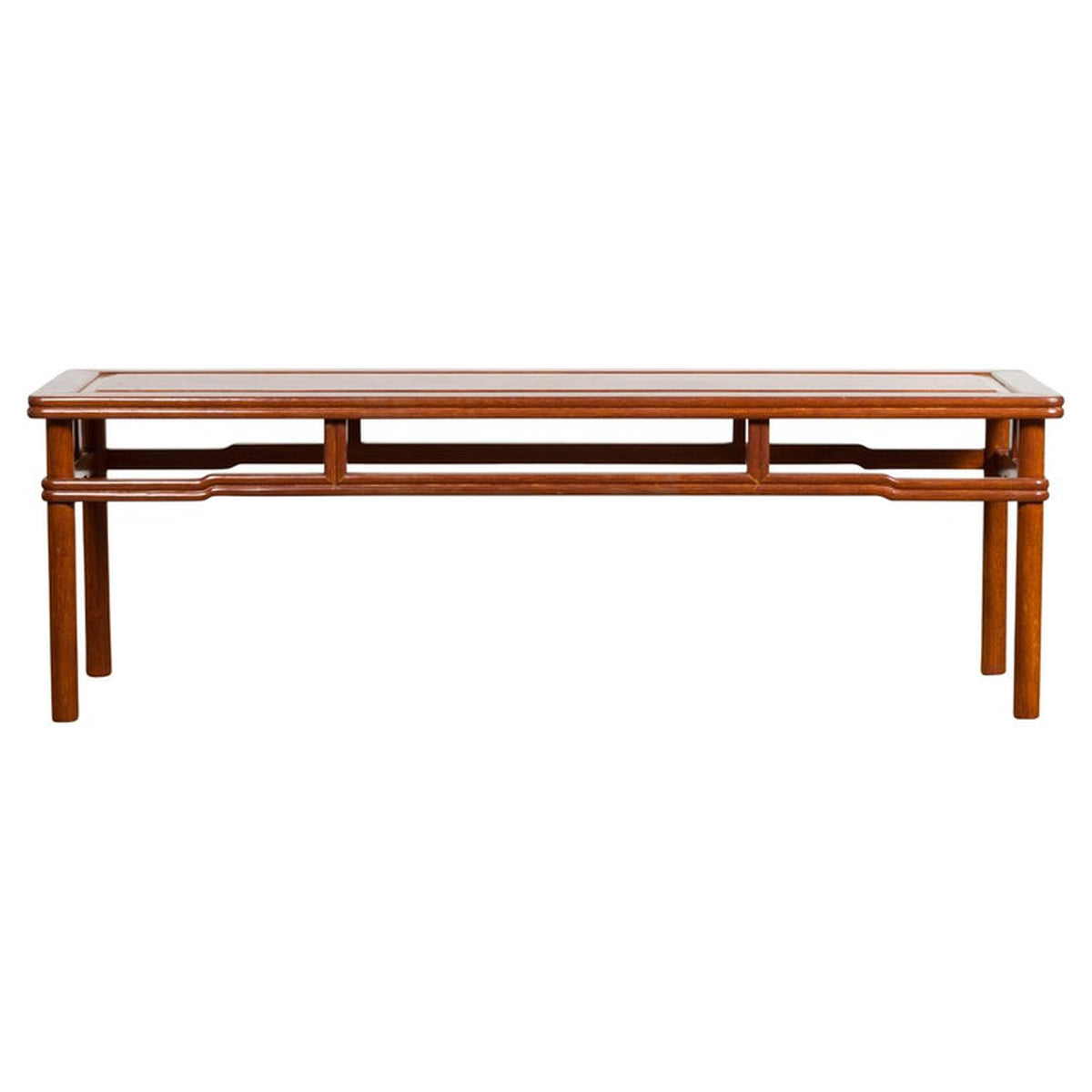 Chinese Late Qing Dynasty 1900s Low Kang Coffee Table with Humpback Stretchers-1. Asian & Chinese Furniture, Art, Antiques, Vintage Home Décor for sale at FEA Home