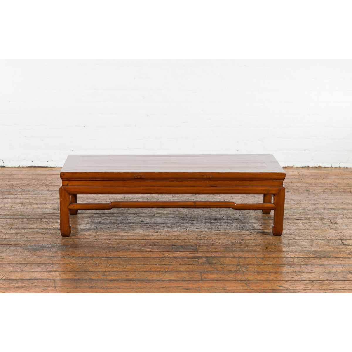 Chinese Low Side Table with Brown Lacquer-2. Asian & Chinese Furniture, Art, Antiques, Vintage Home Décor for sale at FEA Home