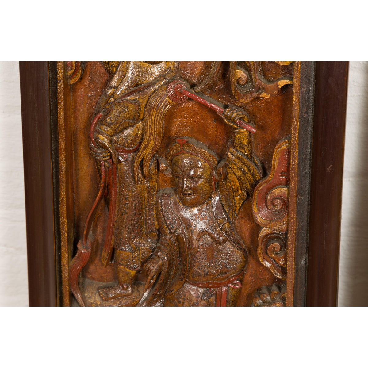 Hand-Carved Antique Wall Panels with Puppet Design | FEA Home