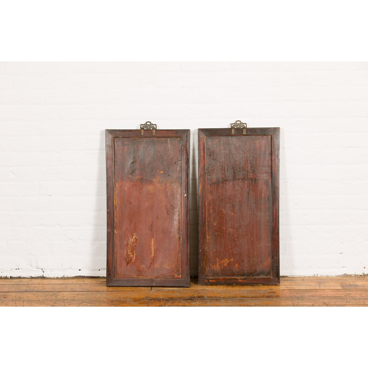 Hand-Carved Antique Wall Panels with Puppet Design-19. Asian &amp; Chinese Furniture, Art, Antiques, Vintage Home Décor for sale at FEA Home