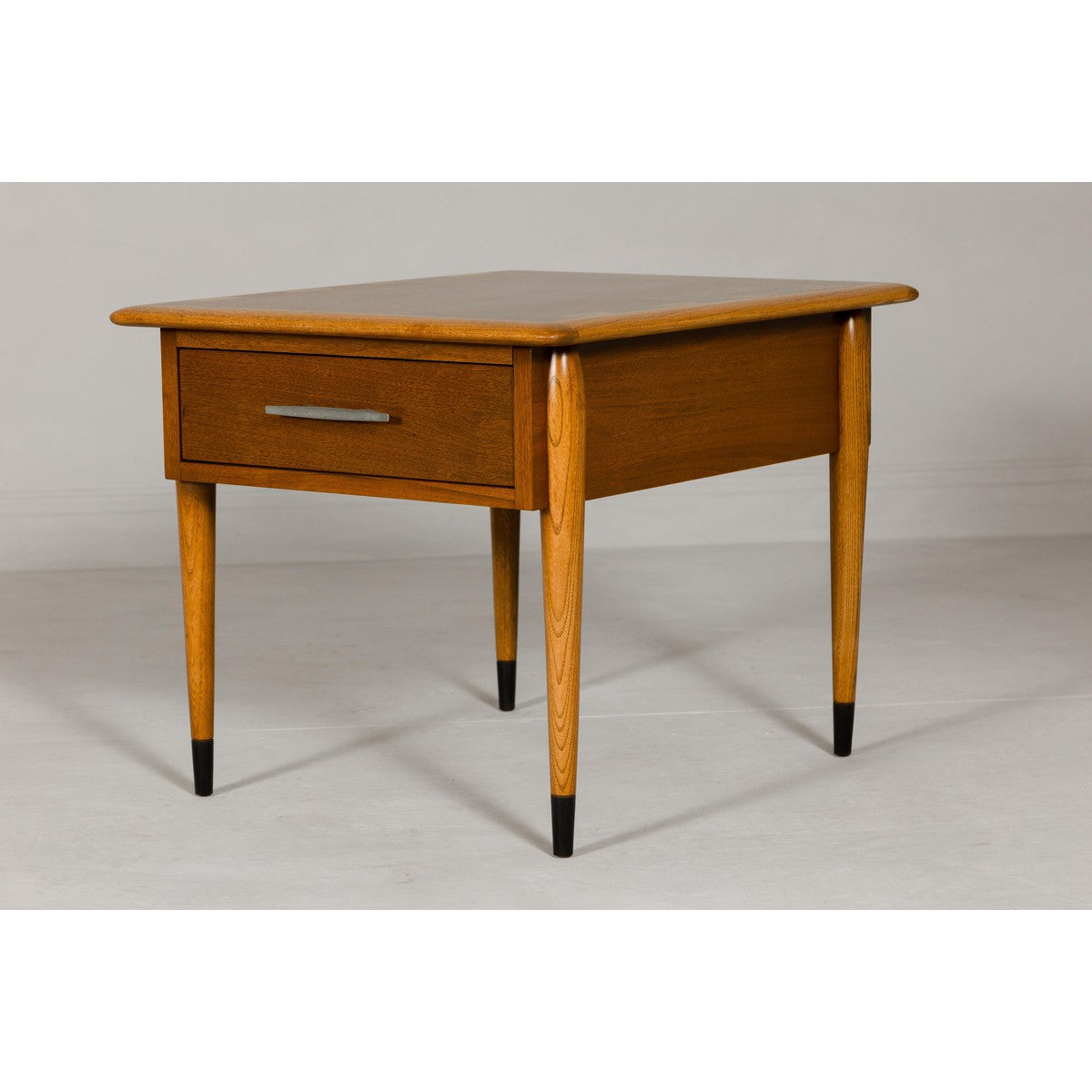 Lane Altavista Midcentury Side Table with Single Drawer and Tapering Legs-4. Asian &amp; Chinese Furniture, Art, Antiques, Vintage Home Décor for sale at FEA Home