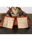 Taisho Period Sitting Doll with Silk Clothing and Ornate Headdress-10. Asian & Chinese Furniture, Art, Antiques, Vintage Home Décor for sale at FEA Home