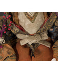 Taisho Period Sitting Doll with Silk Clothing and Ornate Headdress-11. Asian & Chinese Furniture, Art, Antiques, Vintage Home Décor for sale at FEA Home