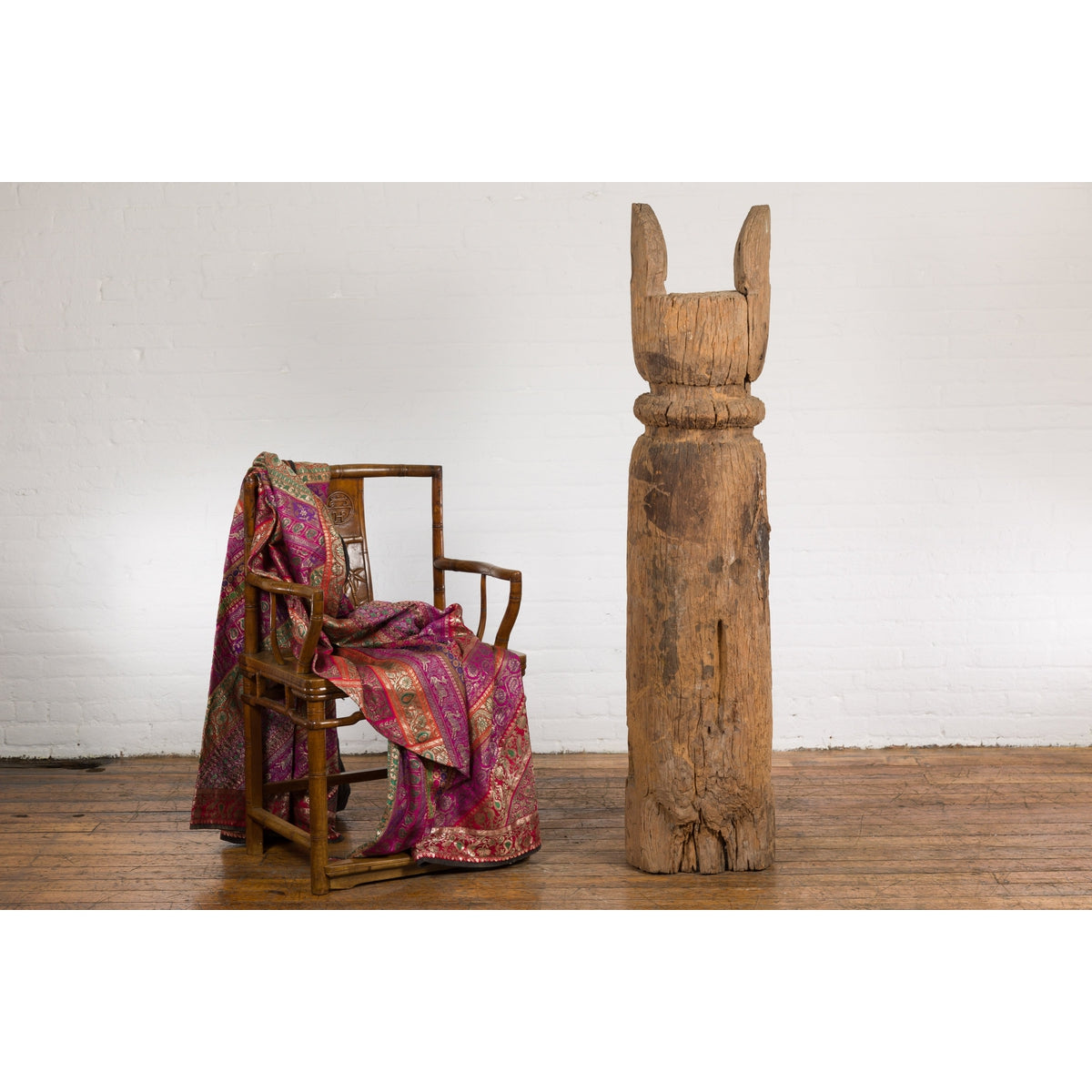 Hand Carved 19th Century Wooden Thai Sculpture-2. Asian & Chinese Furniture, Art, Antiques, Vintage Home Décor for sale at FEA Home