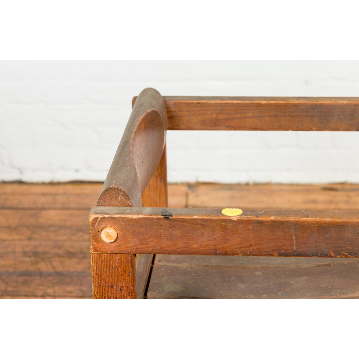 Vintage Asian Desk Chair with Armrests-11. Asian &amp; Chinese Furniture, Art, Antiques, Vintage Home Décor for sale at FEA Home