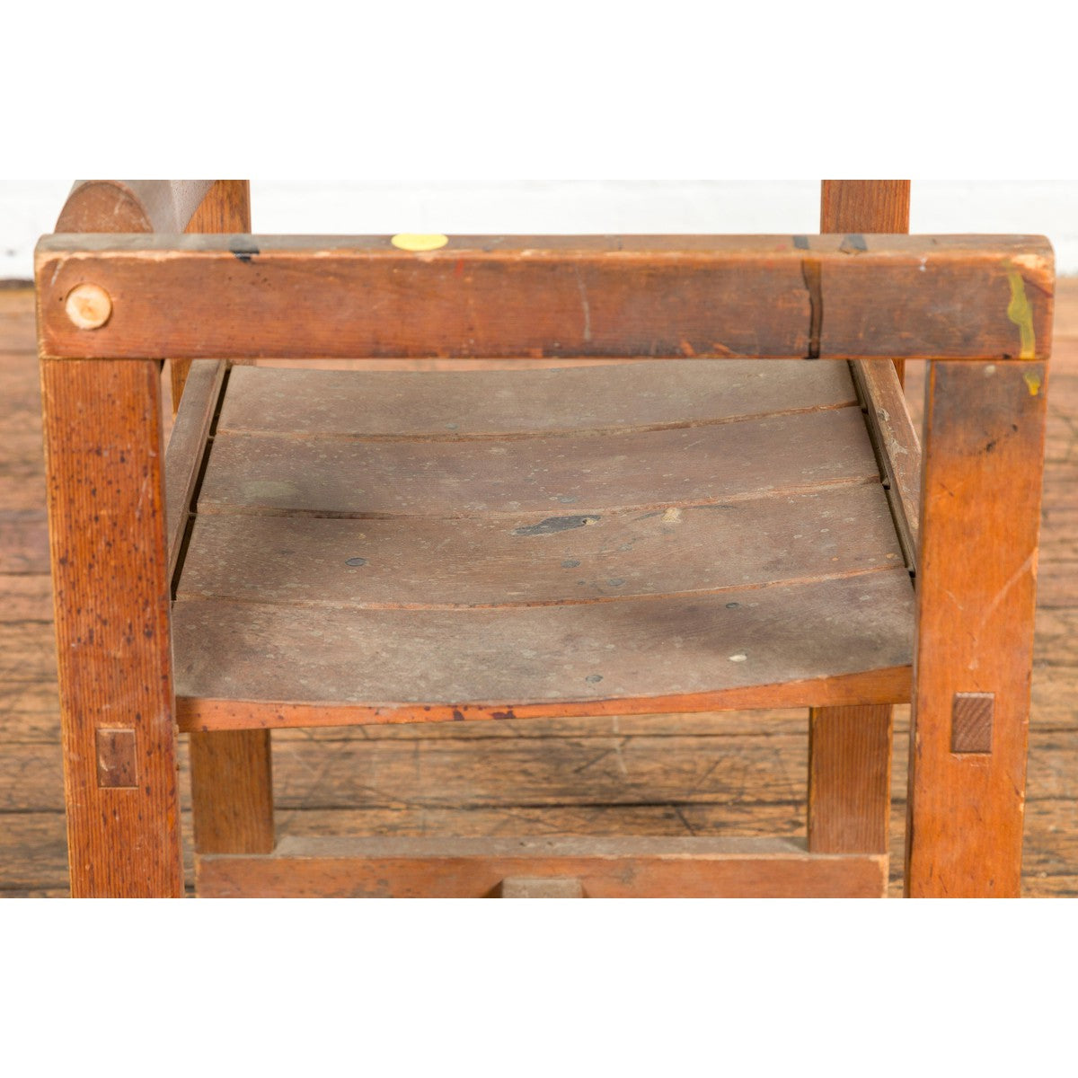 Vintage Asian Desk Chair with Armrests-12. Asian &amp; Chinese Furniture, Art, Antiques, Vintage Home Décor for sale at FEA Home