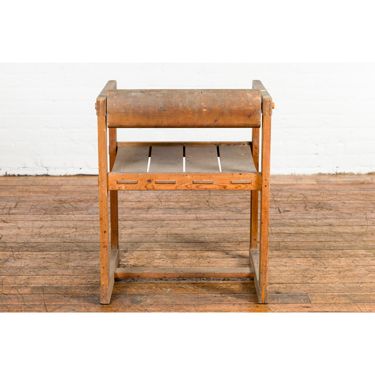 Vintage Asian Desk Chair with Armrests-14. Asian &amp; Chinese Furniture, Art, Antiques, Vintage Home Décor for sale at FEA Home