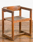 Vintage Asian Desk Chair with Armrests-2. Asian & Chinese Furniture, Art, Antiques, Vintage Home Décor for sale at FEA Home