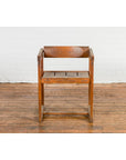 Vintage Asian Desk Chair with Armrests-3. Asian & Chinese Furniture, Art, Antiques, Vintage Home Décor for sale at FEA Home