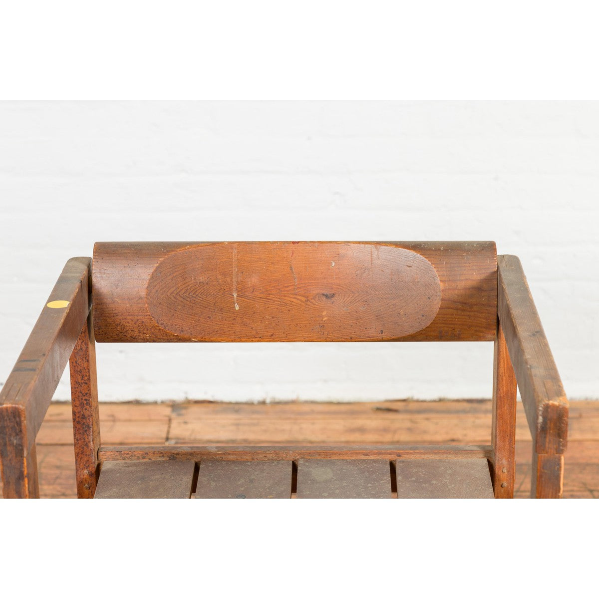 Vintage Asian Desk Chair with Armrests-4. Asian &amp; Chinese Furniture, Art, Antiques, Vintage Home Décor for sale at FEA Home