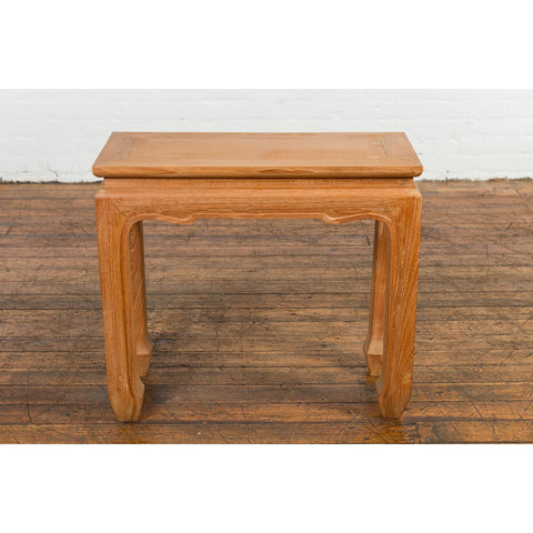 Small Rectangular Antique Low Side Table-YN7621-16. Asian & Chinese Furniture, Art, Antiques, Vintage Home Décor for sale at FEA Home