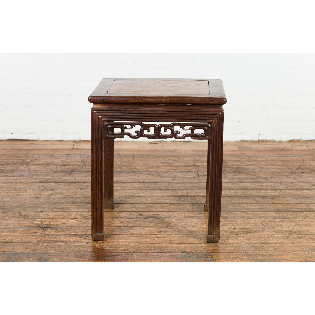 Square Chinese Antique Side Table-14. Asian &amp; Chinese Furniture, Art, Antiques, Vintage Home Décor for sale at FEA Home