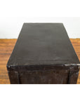 Chinese Qing Dynasty Period Red Lacquer Bedside Cabinet with Hand-Painted Décor-19. Asian & Chinese Furniture, Art, Antiques, Vintage Home Décor for sale at FEA Home