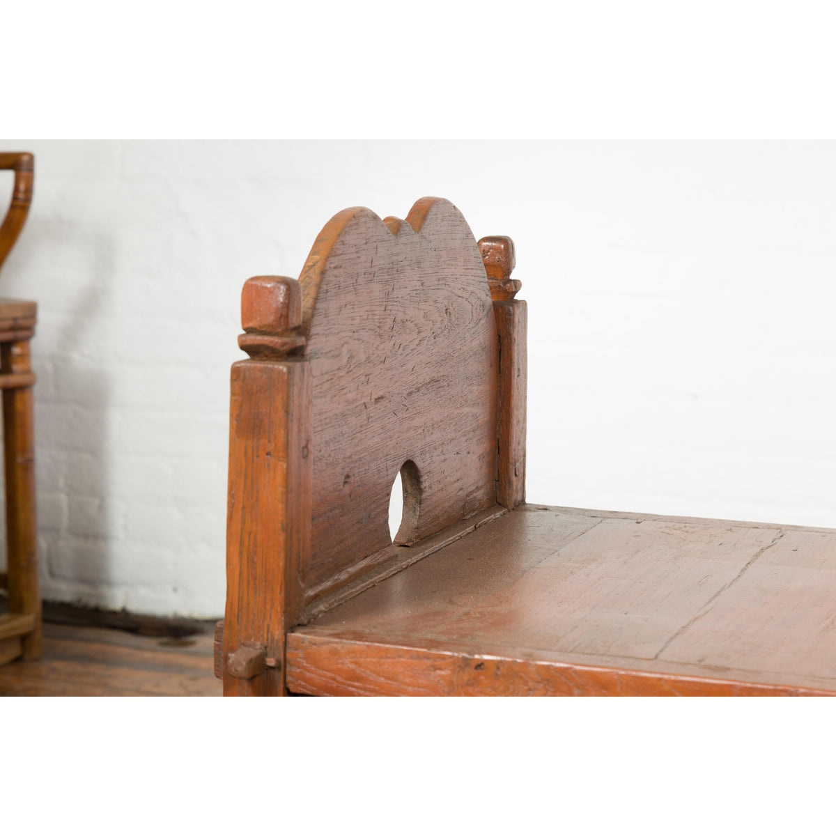 Antique Window Bench with Internal Storage-4. Asian &amp; Chinese Furniture, Art, Antiques, Vintage Home Décor for sale at FEA Home