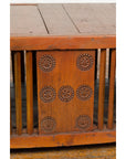 Antique Window Bench with Internal Storage-9. Asian & Chinese Furniture, Art, Antiques, Vintage Home Décor for sale at FEA Home